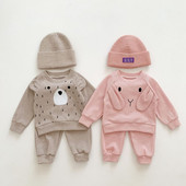 Ikdienas mazuļa komplekts no divām daļām - blūzes un dibena