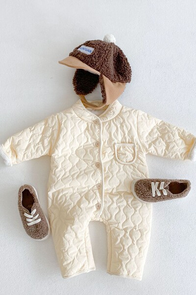 Zīdaiņu flīsa bikses ar pogām