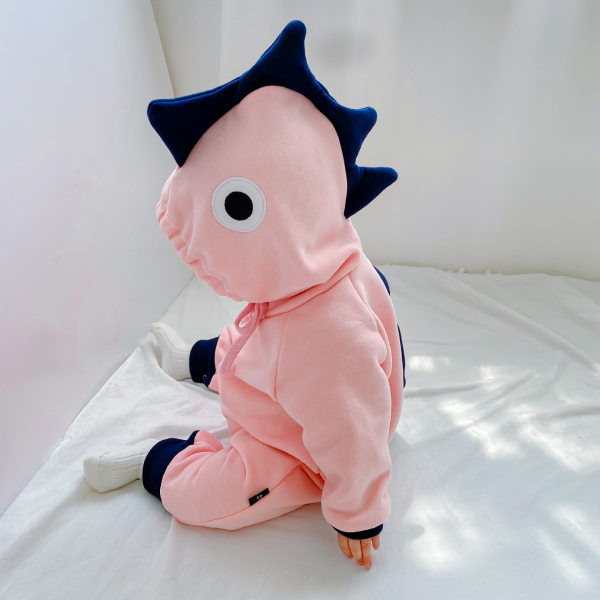 Modes bērnu rombiņas ar kapuci ar 3D elementu