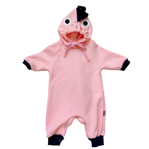 Modes bērnu rombiņas ar kapuci ar 3D elementu