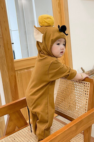 Mazuļu krekliņš ar kapuci