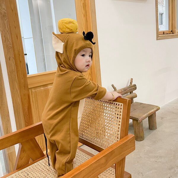 Mazuļu krekliņš ar kapuci