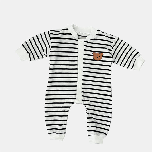 Mazuļa kombinezons ar apdruku un pogām