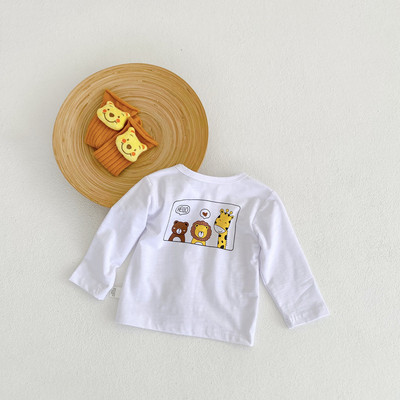 Új modell babablúz mintás és hosszú ujjú