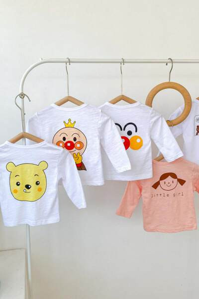 Új modell babablúz mintás és hosszú ujjú