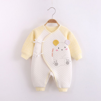 Βρεφική ολόσωμη φόρμα μακρυμάνικη με κουμπιά