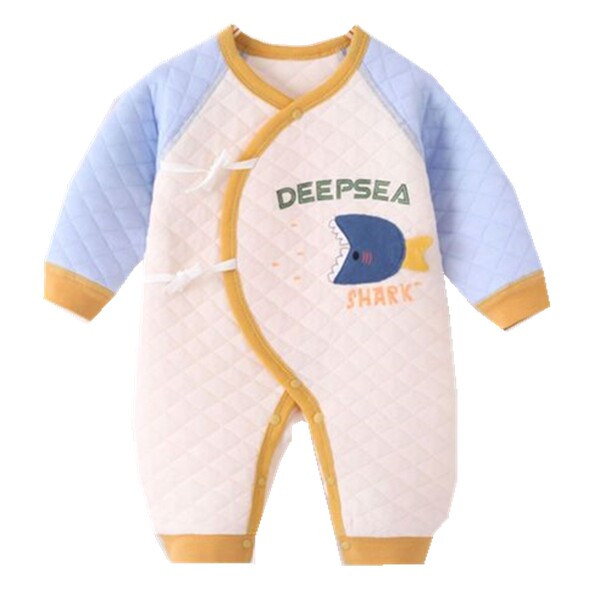 Βρεφική ολόσωμη φόρμα μακρυμάνικη με  κουμπιά