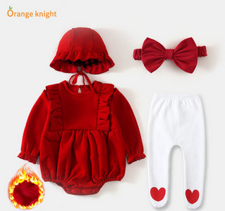 Baby fleece σετ με κορδέλα επίσημο σχέδιο