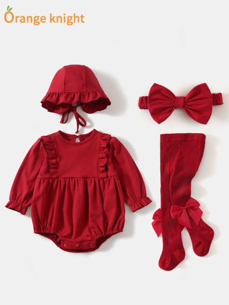 Baby fleece σετ με κορδέλα επίσημο σχέδιο