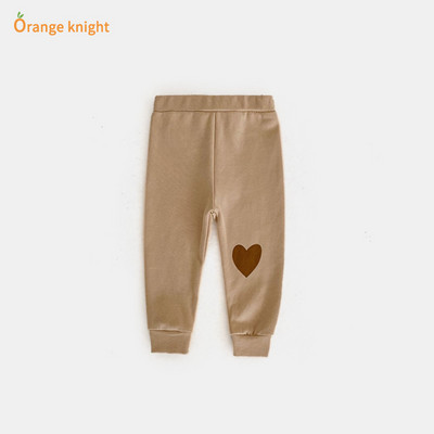 Bērnu ziemas bikses ar sirds apdruku