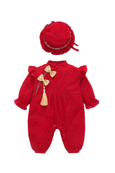 Formāls bērnu rombiņš ar lenti un cepuri