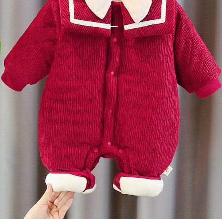 Téli babanadrág gombokkal