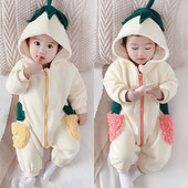 Zīdaiņu krekls ar kapuci meitenēm un zēniem
