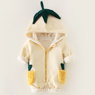 Zīdaiņu krekls ar kapuci meitenēm un zēniem