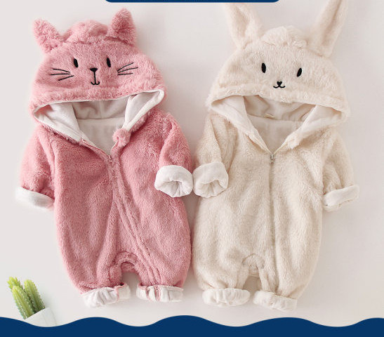 Zīdaiņu krekls ar kapuci meitenēm un zēniem