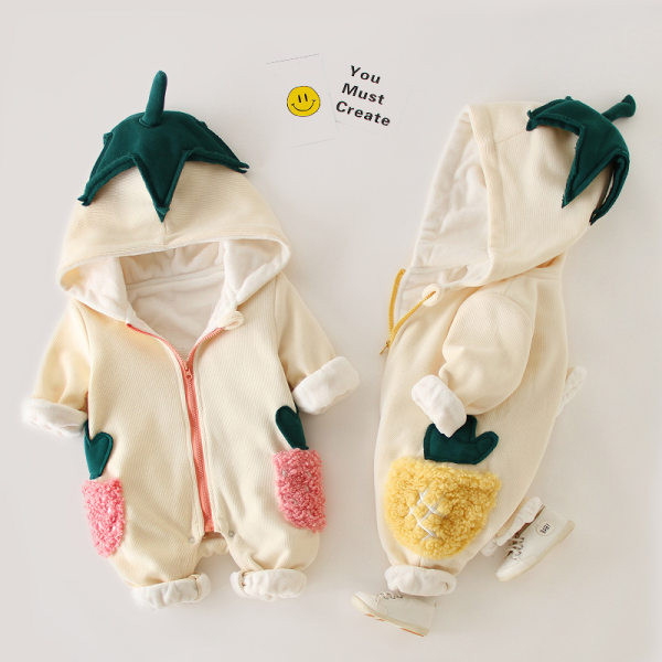 Zīdaiņu krekls ar kapuci meitenēm un zēniem