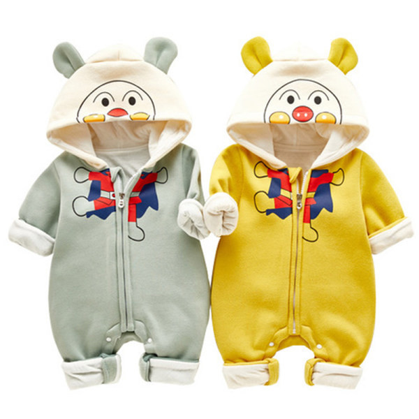 Βρεφική κουκούλα fleece με φερμουάρ και κουκούλα