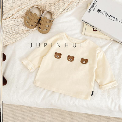 Mazuļa kombinezons ar blūzes un lāča apdruku