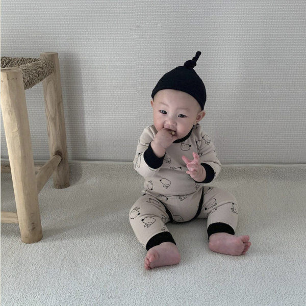 Trīsdaļīgs mazuļu komplekts meitenēm un zēniem