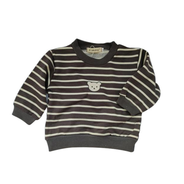 Divu daļu blūzes un biksīšu komplekts mazulim ar kabatu