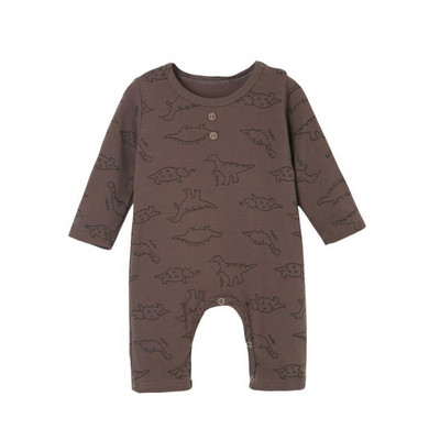 Mazuļu ziemas kombinezons ar dažādu apdruku un pogām