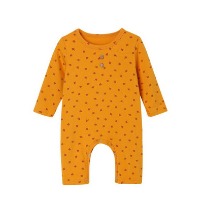 Mazuļu ziemas kombinezons ar dažādu apdruku un pogām