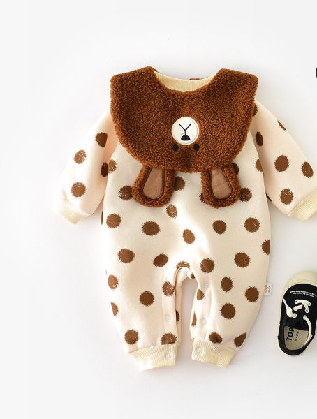 Ikdienas bērnu punktveida kombinezons