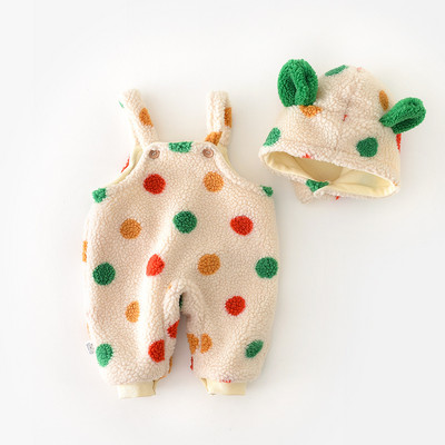 Mazuļa kombinezons ar kapuci un rāvējslēdzēju