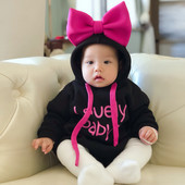 Dječji bodi s kapuljačom i vezicama