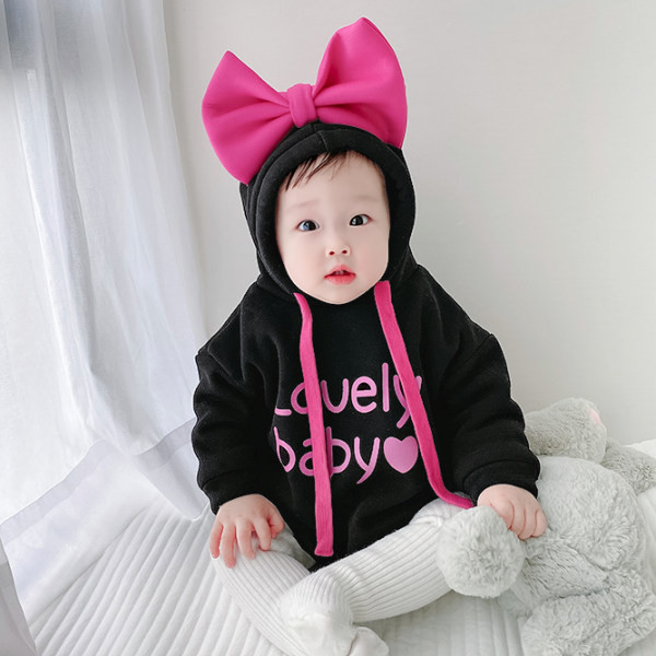 Dječji bodi s kapuljačom i vezicama