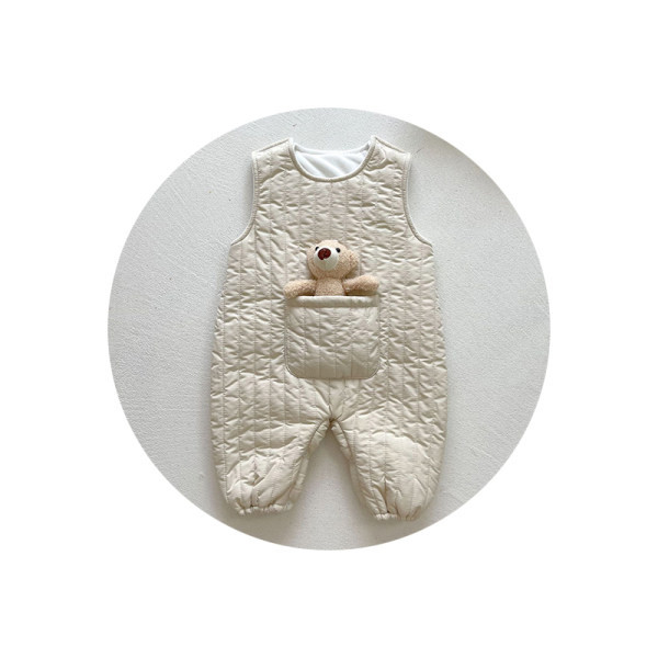 Baba steppelt fodrász medve alkalmi mintával