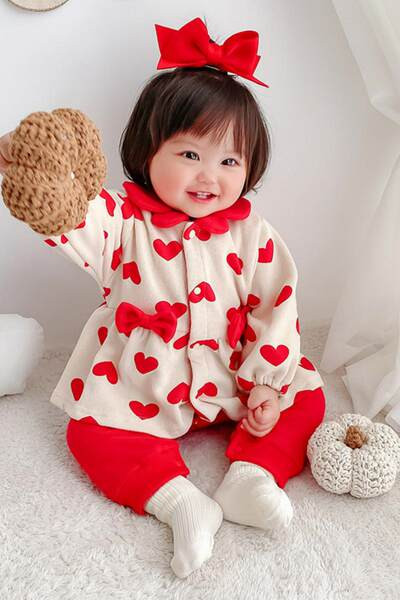 Baba kombiné szalaggal