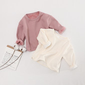 Ležerna dječja bluza s donjom postavom