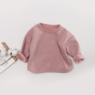 Ležerna dječja bluza s donjom postavom