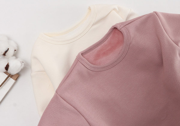 Ležerna dječja bluza s donjom postavom