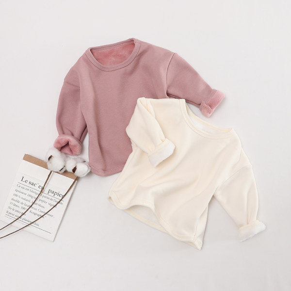 Ležerna dječja bluza s donjom postavom