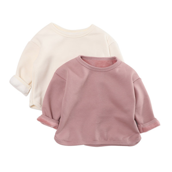 Ležerna dječja bluza s donjom postavom