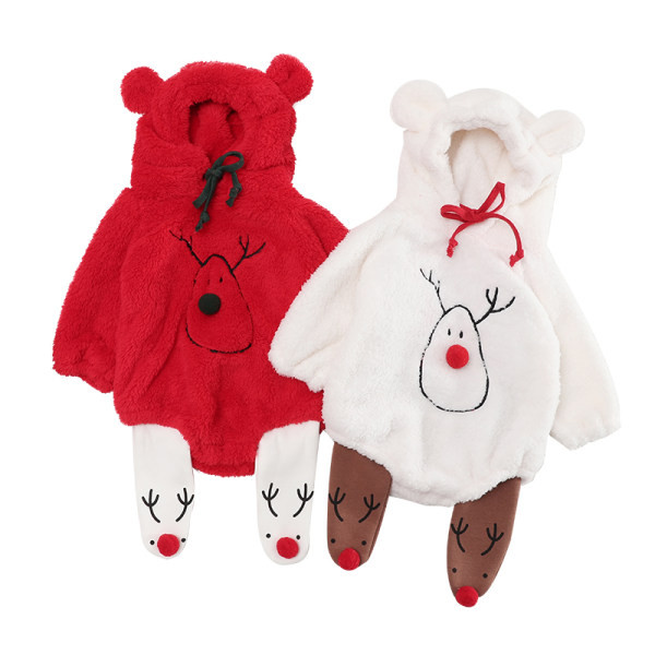 Χειμερινό φλις σετ  με κουκούλα