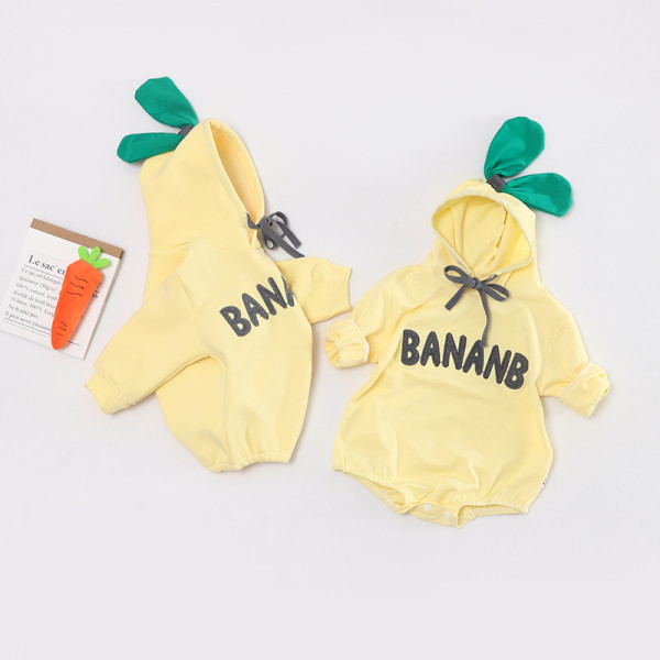 Zīdaiņu flīsa bodijs ar apdruku un kapuci ar ausīm