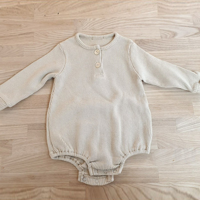 Dječja štrampla s dugim rukavima i gumbima