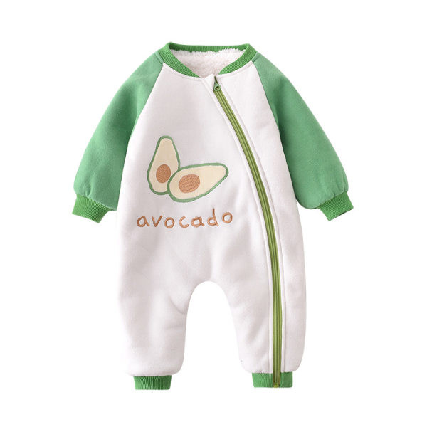 Baba gyapjú fodrász mintával