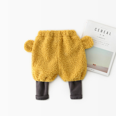 Mazuļu dūnu bikses ar 3D elementu