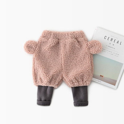 Mazuļu dūnu bikses ar 3D elementu