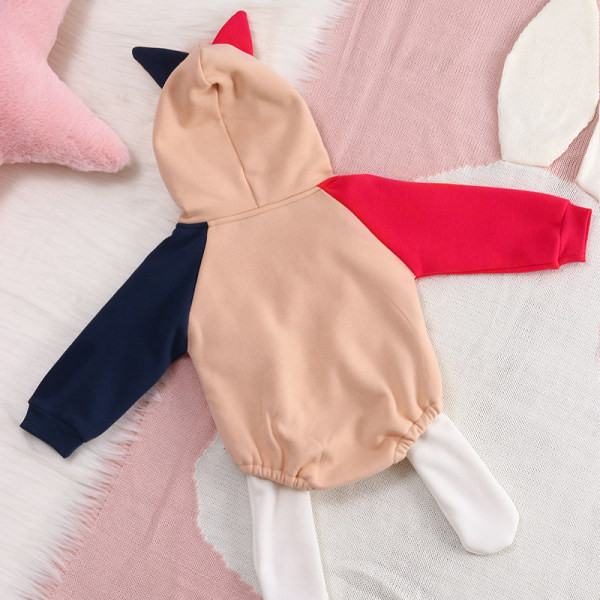 Divdaļīgs bērnu romāns ar kapuci un apdruku