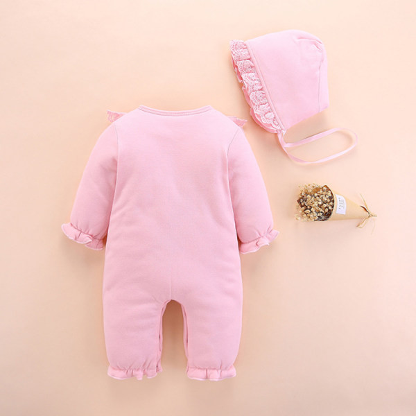 Mazuļa kombinezons ar pogām un lentīti