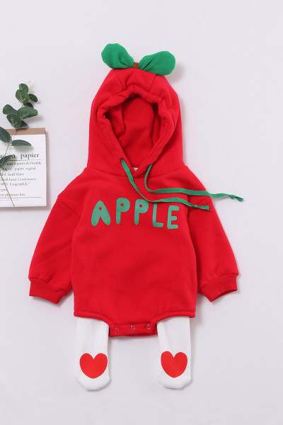 Baba téli overál kapucnival