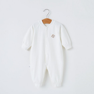 Kūdikių vilnos marškinėliai su sagomis