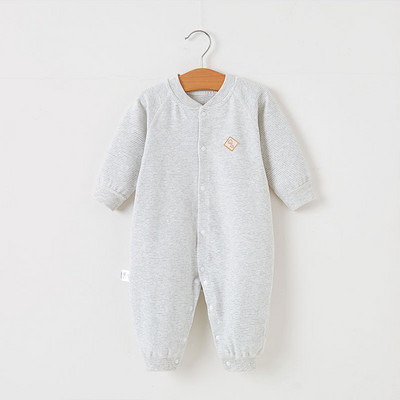 Kūdikių vilnos marškinėliai su sagomis