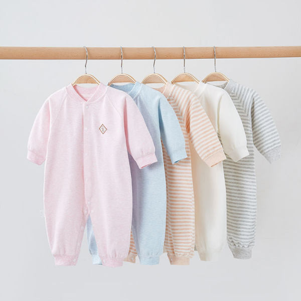 Kūdikių vilnos marškinėliai su sagomis