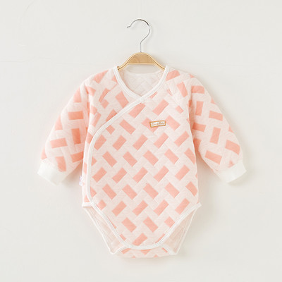 Bērnu bodijs ar garām piedurknēm un pogām